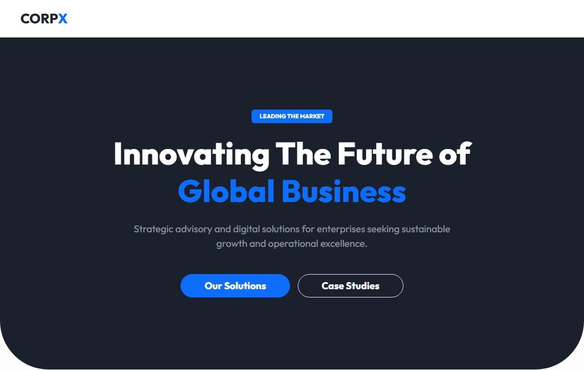 Corporate Business template preview